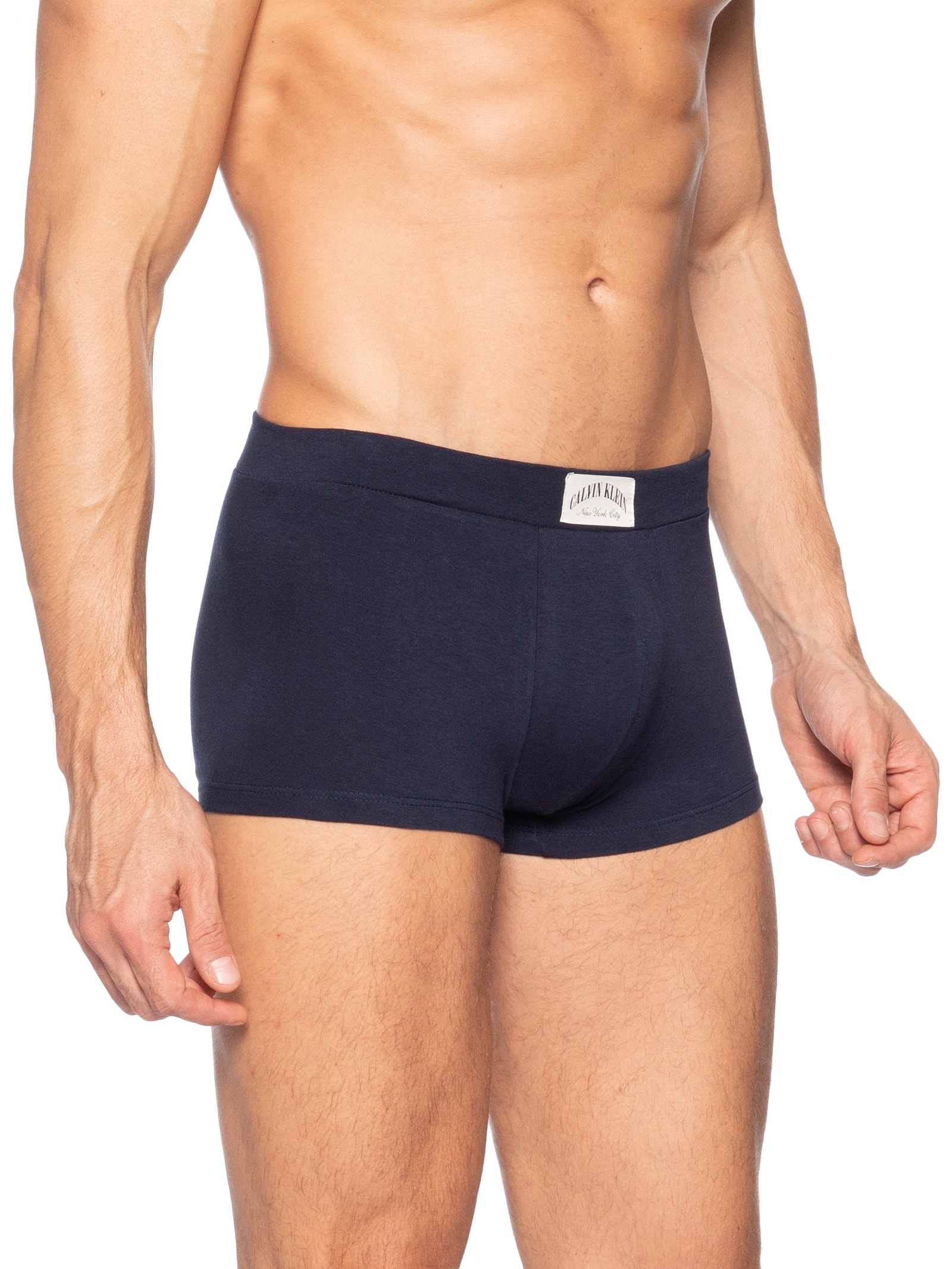 Cueca Low Rise Trunk Heritage Athletic Azul Calvin Klein Underwear