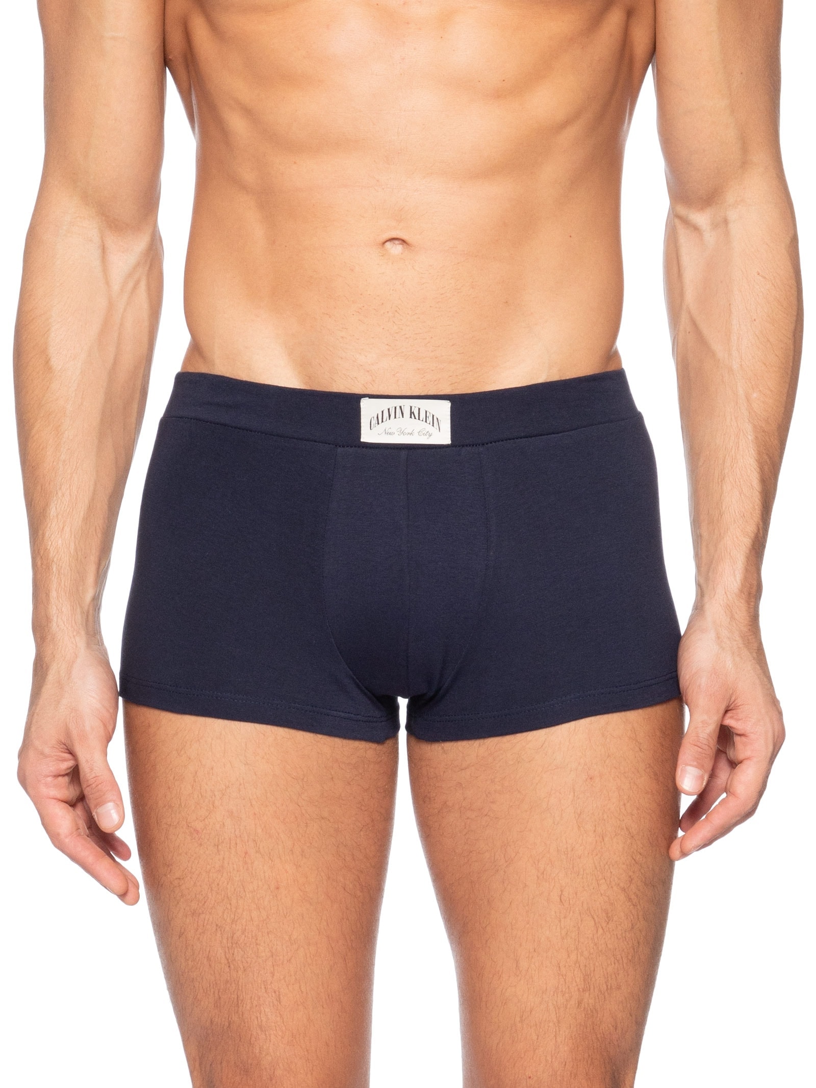 Cueca Low Rise Trunk Heritage Athletic Azul Calvin Klein Underwear