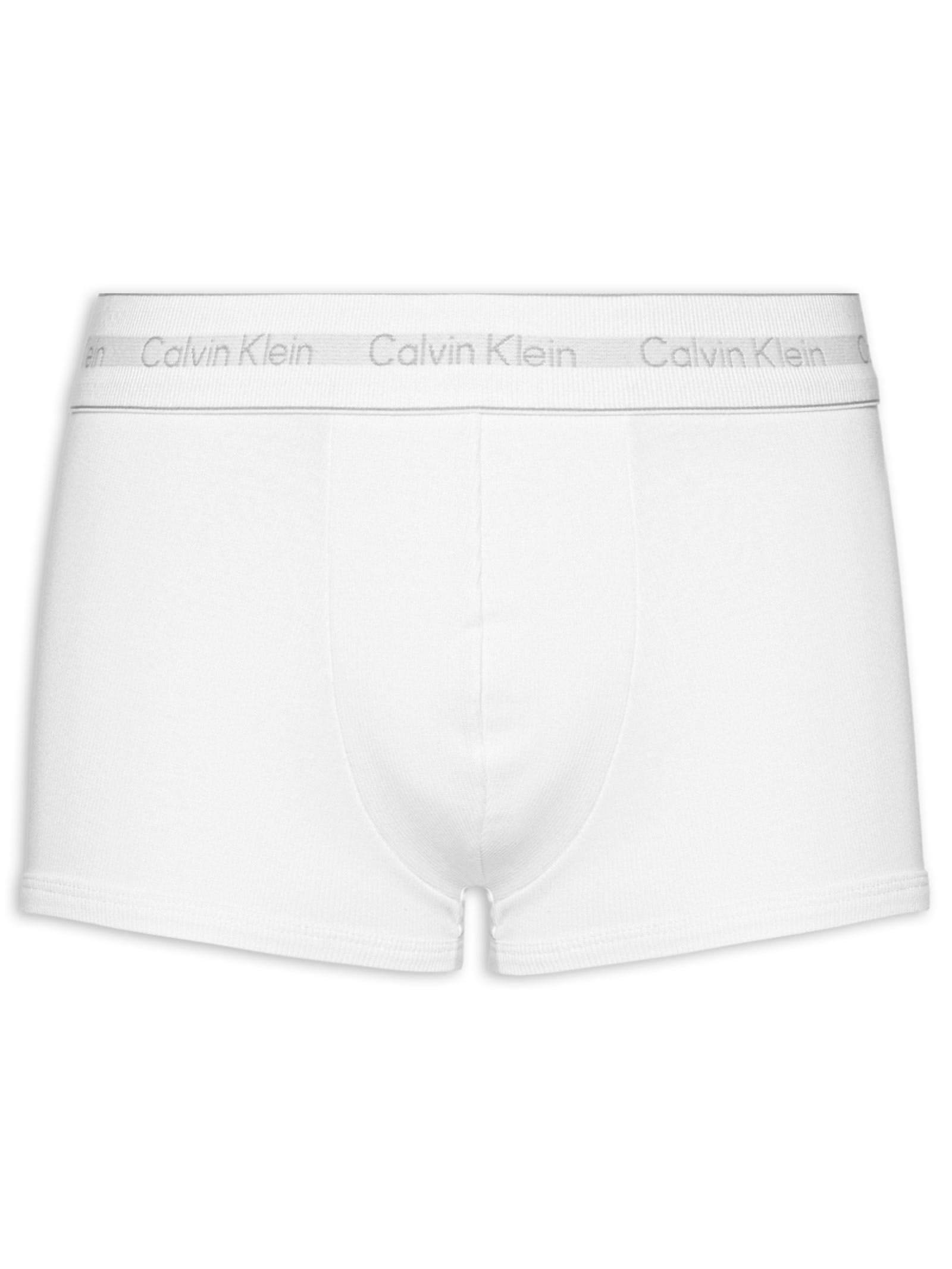 Cueca Low Rise Trunk Heritage Cotton Branco Calvin Klein Underwear