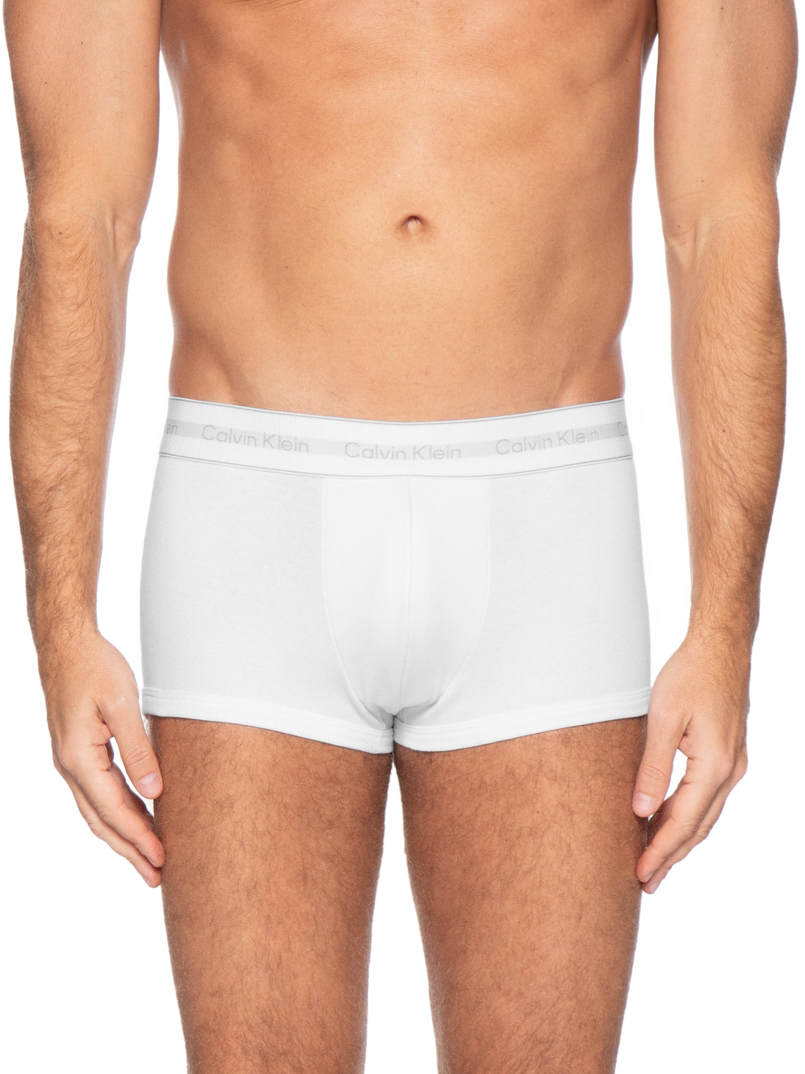 Cueca Low Rise Trunk Heritage Cotton Branco Calvin Klein Underwear
