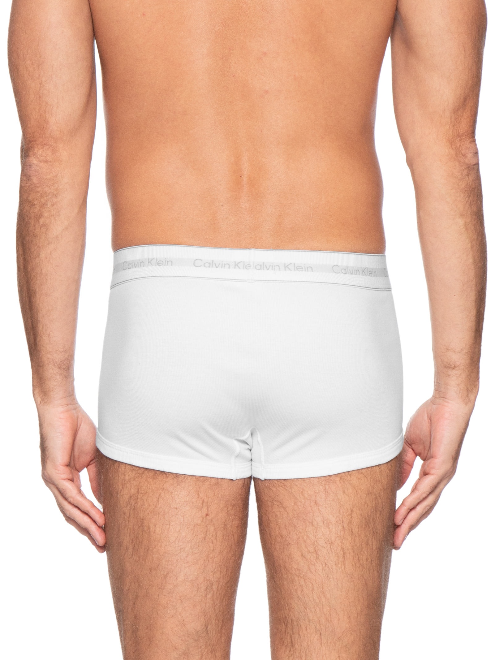 Cueca Low Rise Trunk Heritage Cotton Branco Calvin Klein Underwear