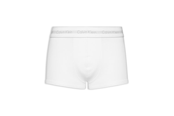 Cueca Low Rise Trunk Heritage Cotton – Branco