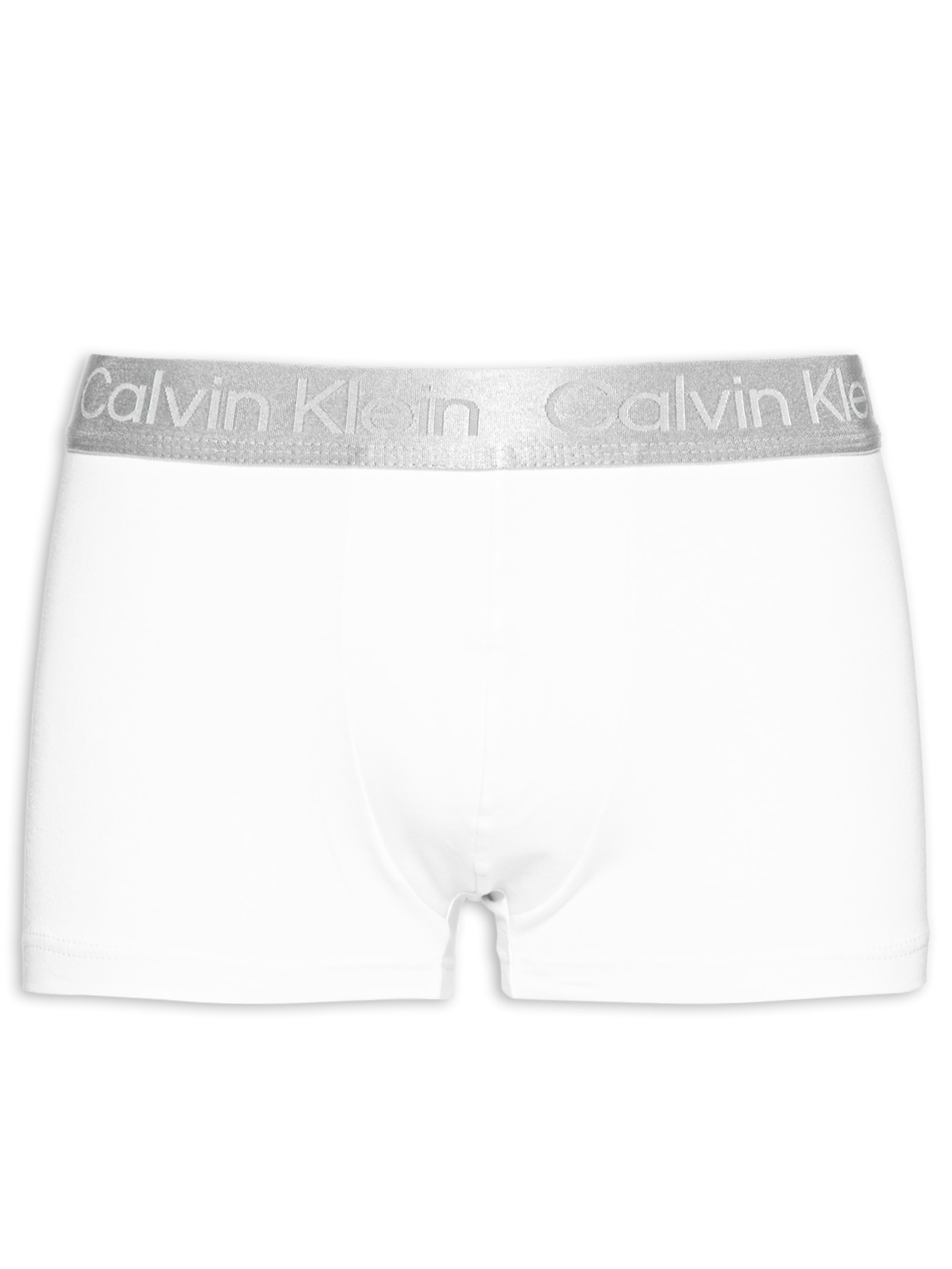 Cueca Low Rise Trunk Pima Cotton Branco Calvin Klein Underwear