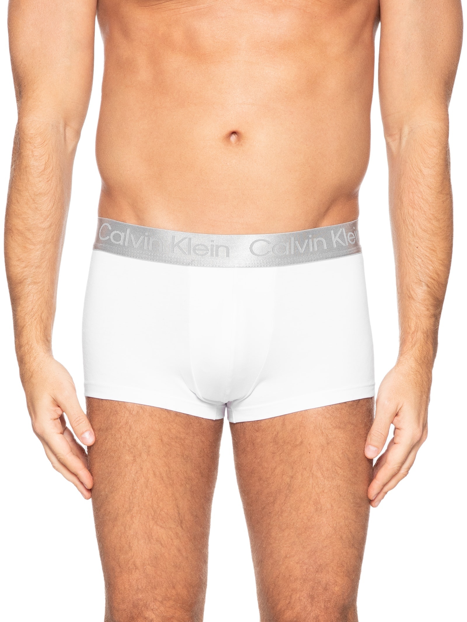Cueca Low Rise Trunk Pima Cotton Branco Calvin Klein Underwear