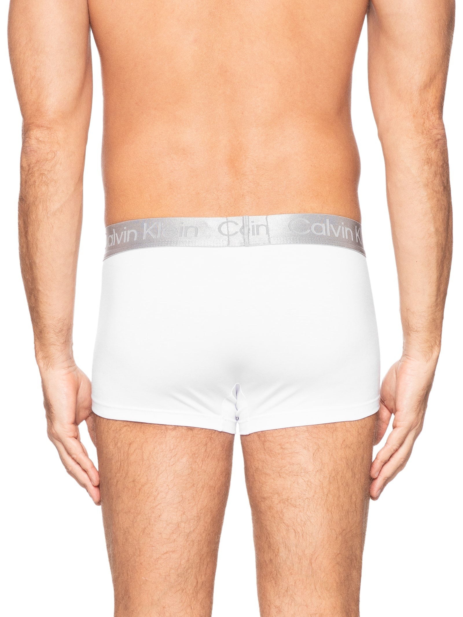 Cueca Low Rise Trunk Pima Cotton Branco Calvin Klein Underwear