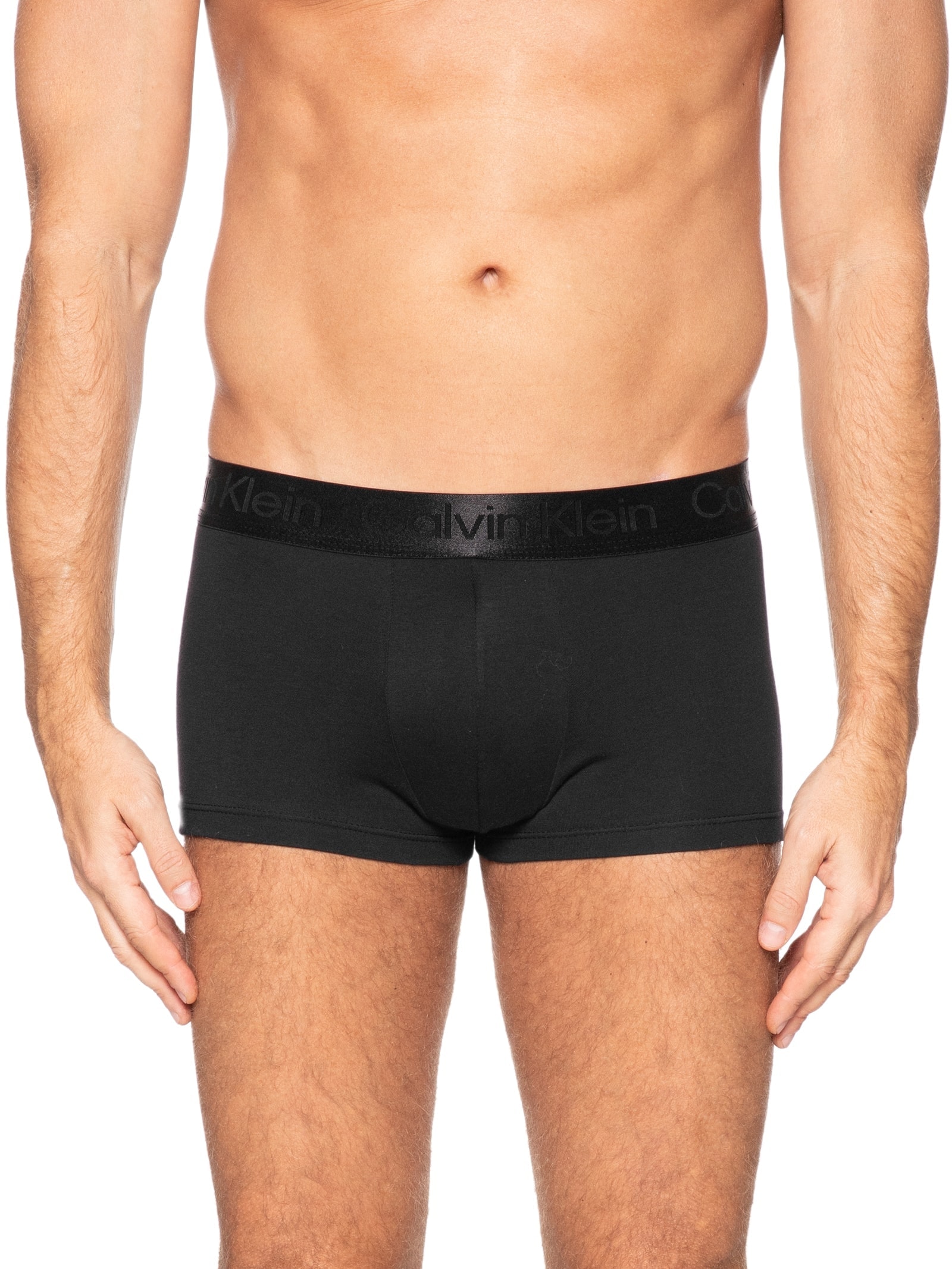 Cueca Low Rise Trunk Pima Cotton Preto Calvin Klein Underwear
