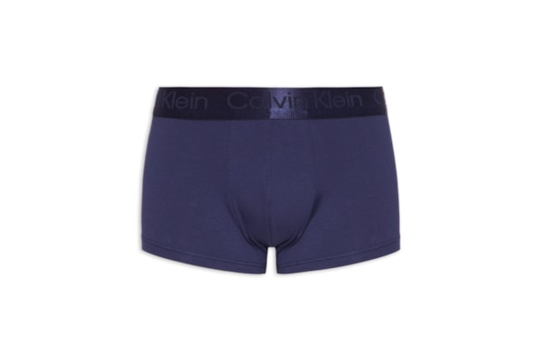 Cueca Masculina Low Rise Trunk Pima Cotton - Azul