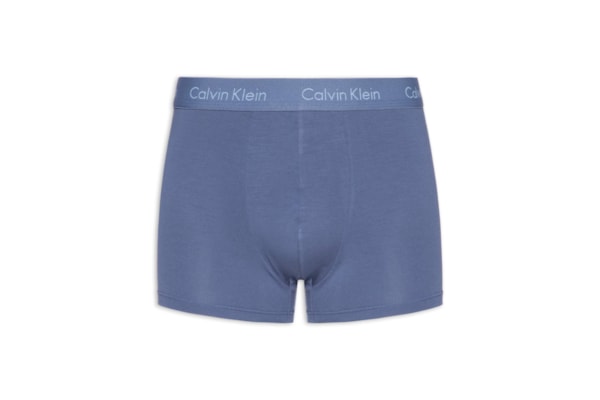 Cueca Masculina Trunk Modal - Azul