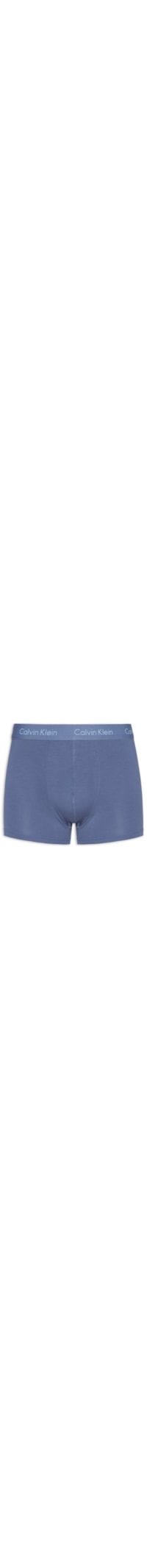 Cueca Masculina Trunk Modal - Azul