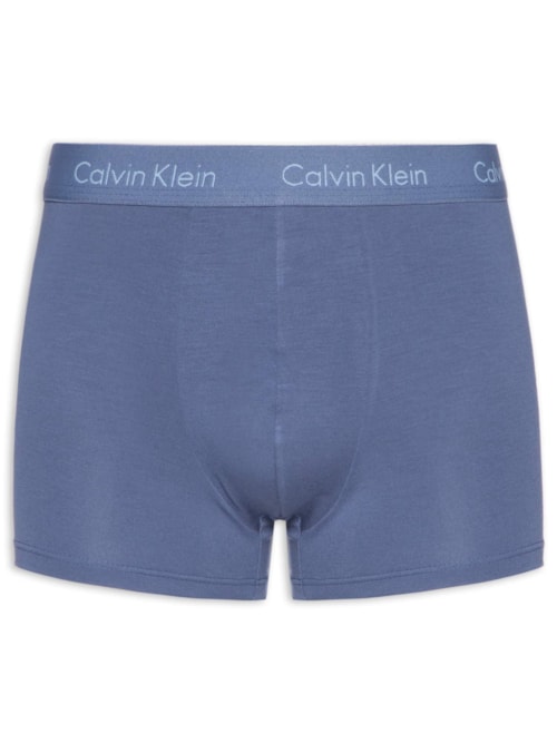Cueca Masculina Trunk Modal – Azul