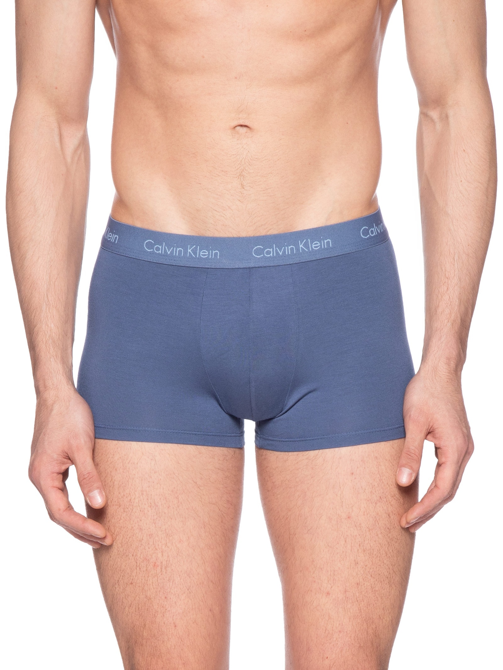 Cueca Masculina Trunk Modal Azul Calvin Klein Underwear