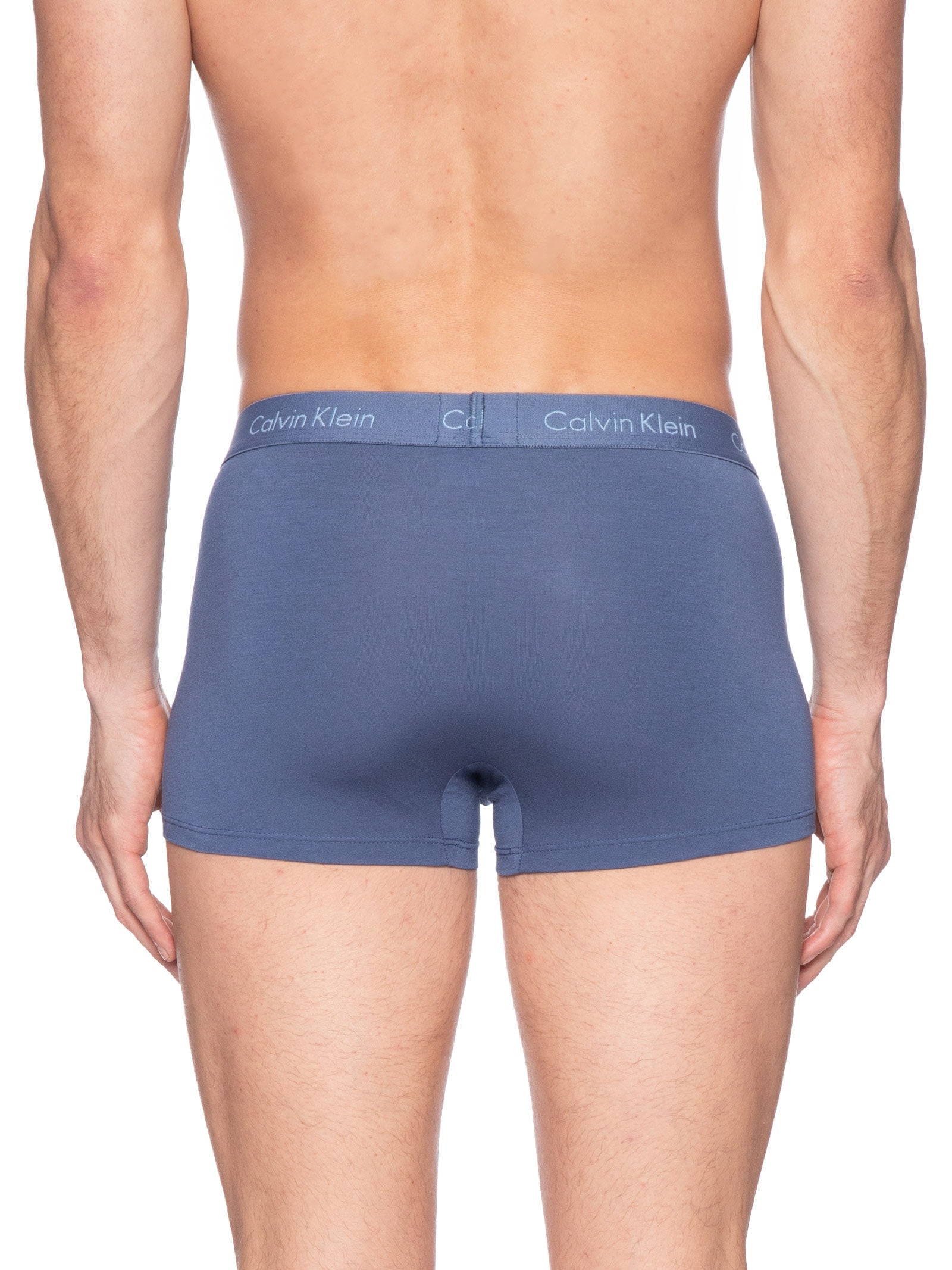 Cueca Masculina Trunk Modal Azul Calvin Klein Underwear