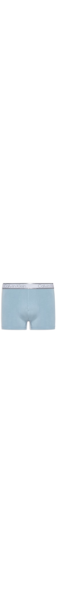Cueca Masculina Trunk Modal Logo - Azul