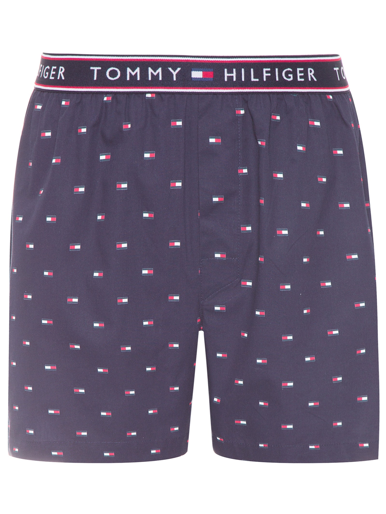 Cueca Samba Canção Algodão Azul Tommy Hilfiger