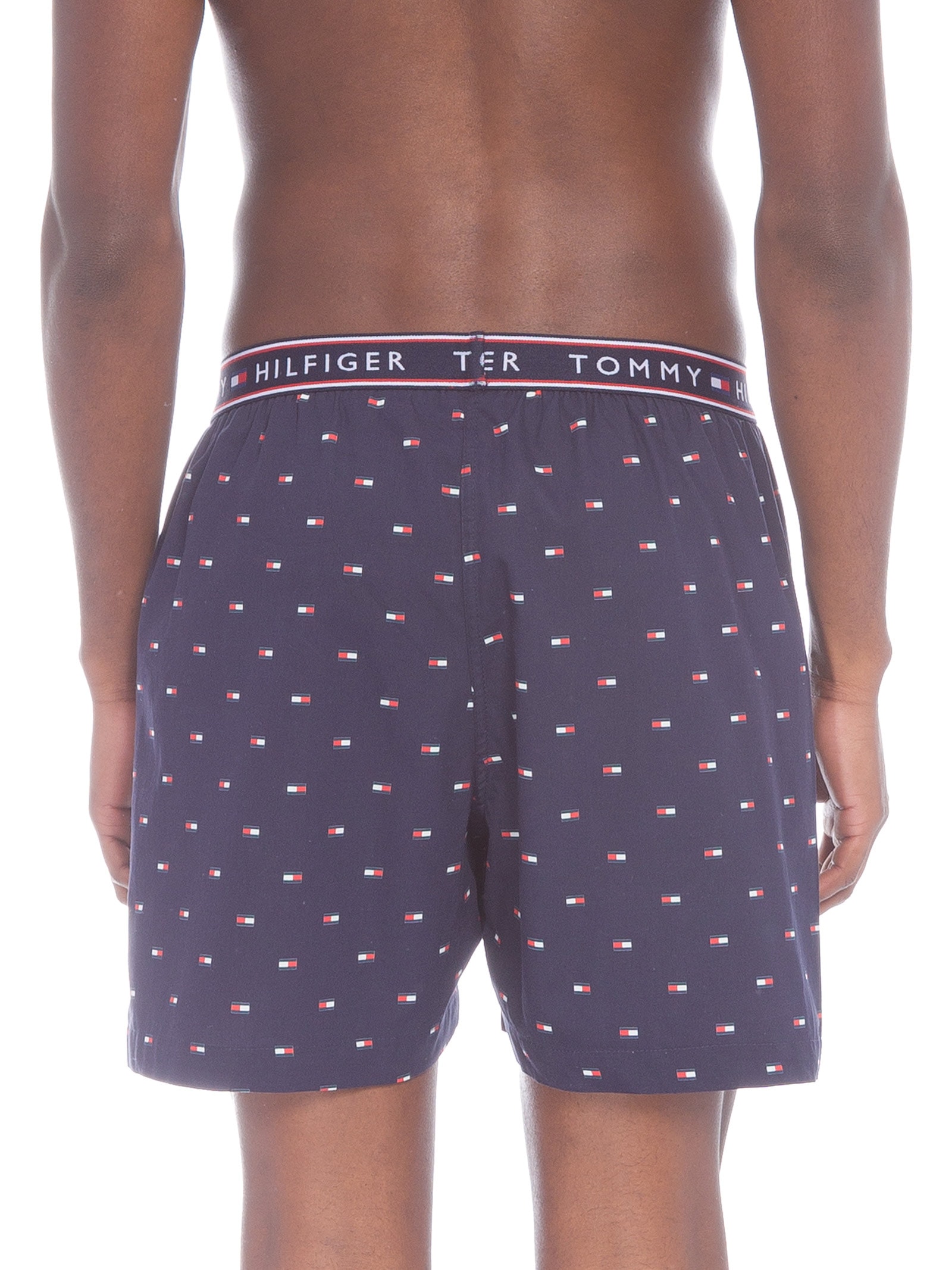 Cueca Samba Canção Algodão Azul Tommy Hilfiger