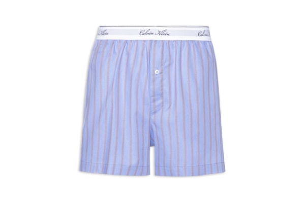Cueca Samba Canção Algodão Icon Script – Azul