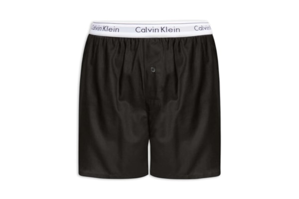 Cueca Samba Canção De Tricoline Lisa - Preto