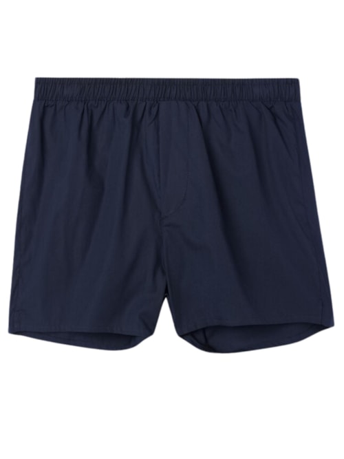 Cueca Samba Canção Em Algodão - Azul