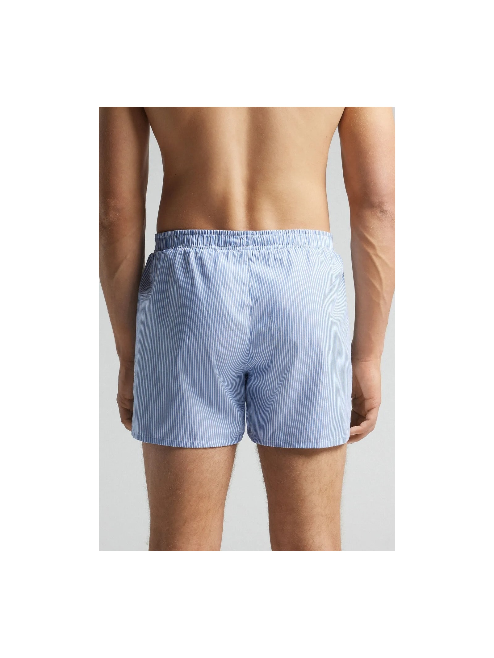 Cueca Samba Canção Em Algodão Azul Intimissimi