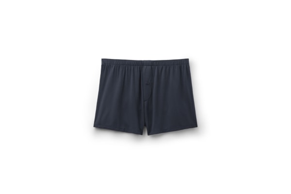 Cueca Samba Canção Em Modal e Seda - Azul