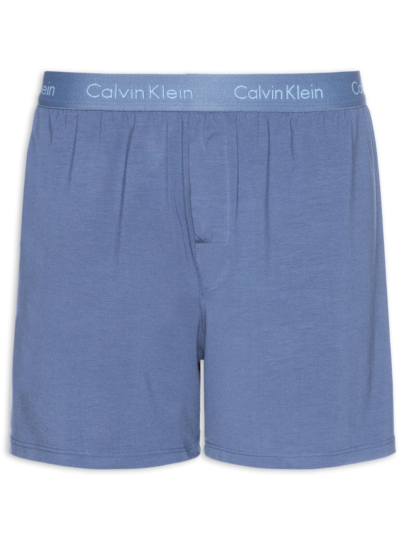 Cueca Samba Canção Modal Azul Calvin Klein Underwear