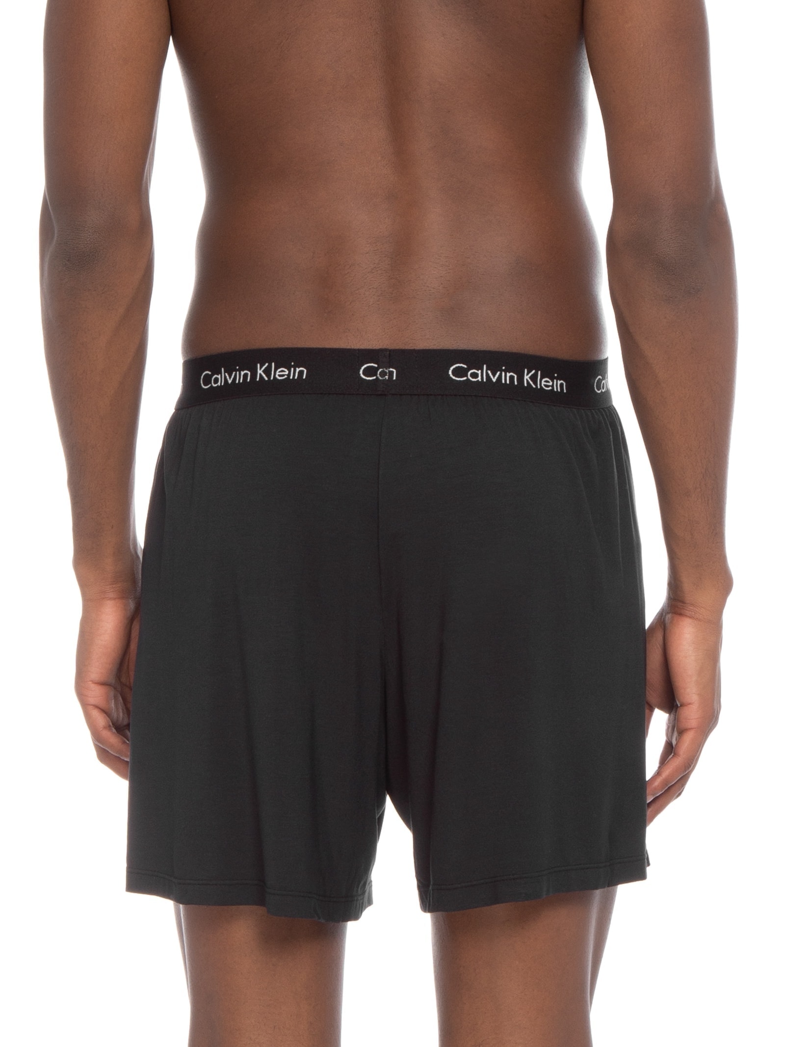 Cueca Samba Canção Modal Preto Calvin Klein Underwear