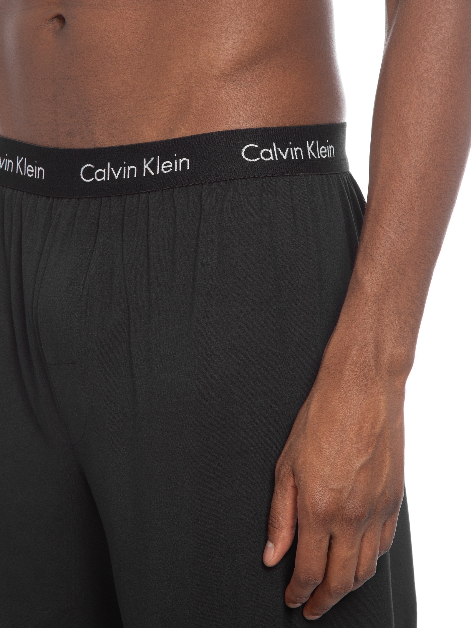 Cueca Samba Canção Modal Preto Calvin Klein Underwear