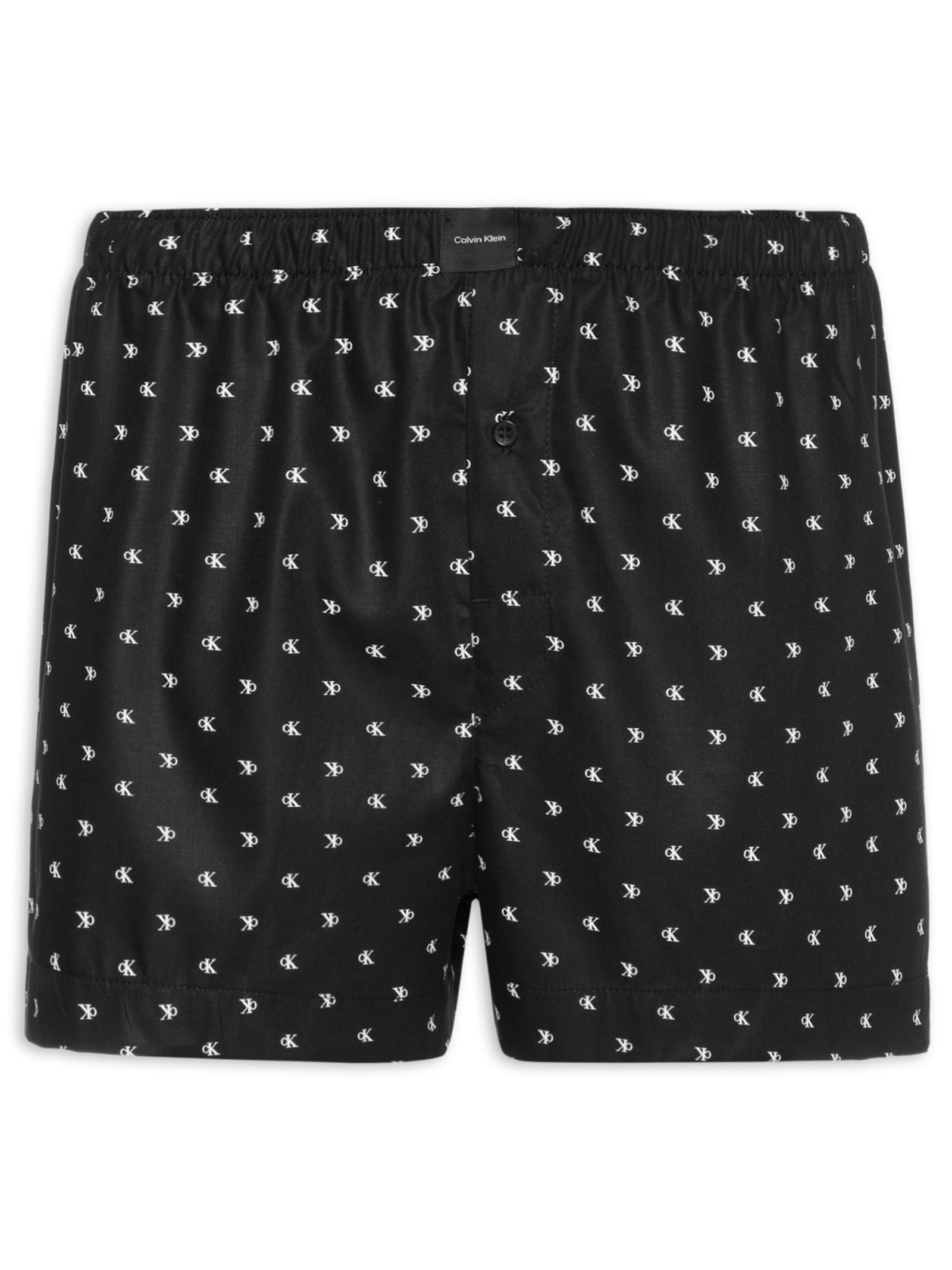 Cueca Samba Canção Modern Print Diamond Preto Calvin Klein Underwear