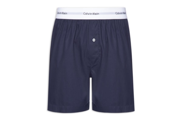 Cueca Samba Canção Tricoline Lisa - Azul