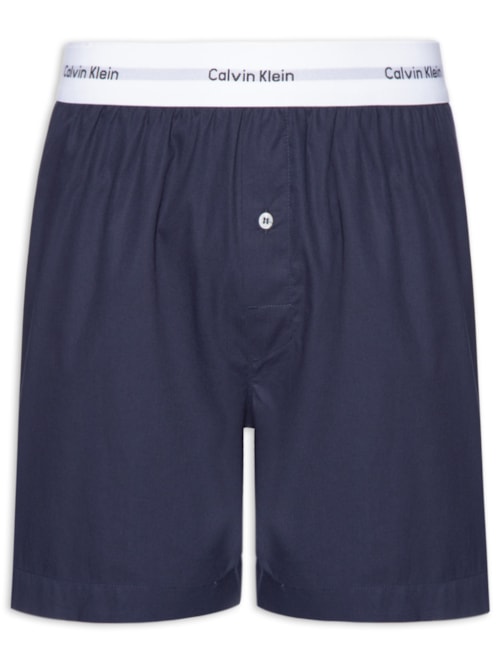Cueca Samba Canção Tricoline Lisa – Azul