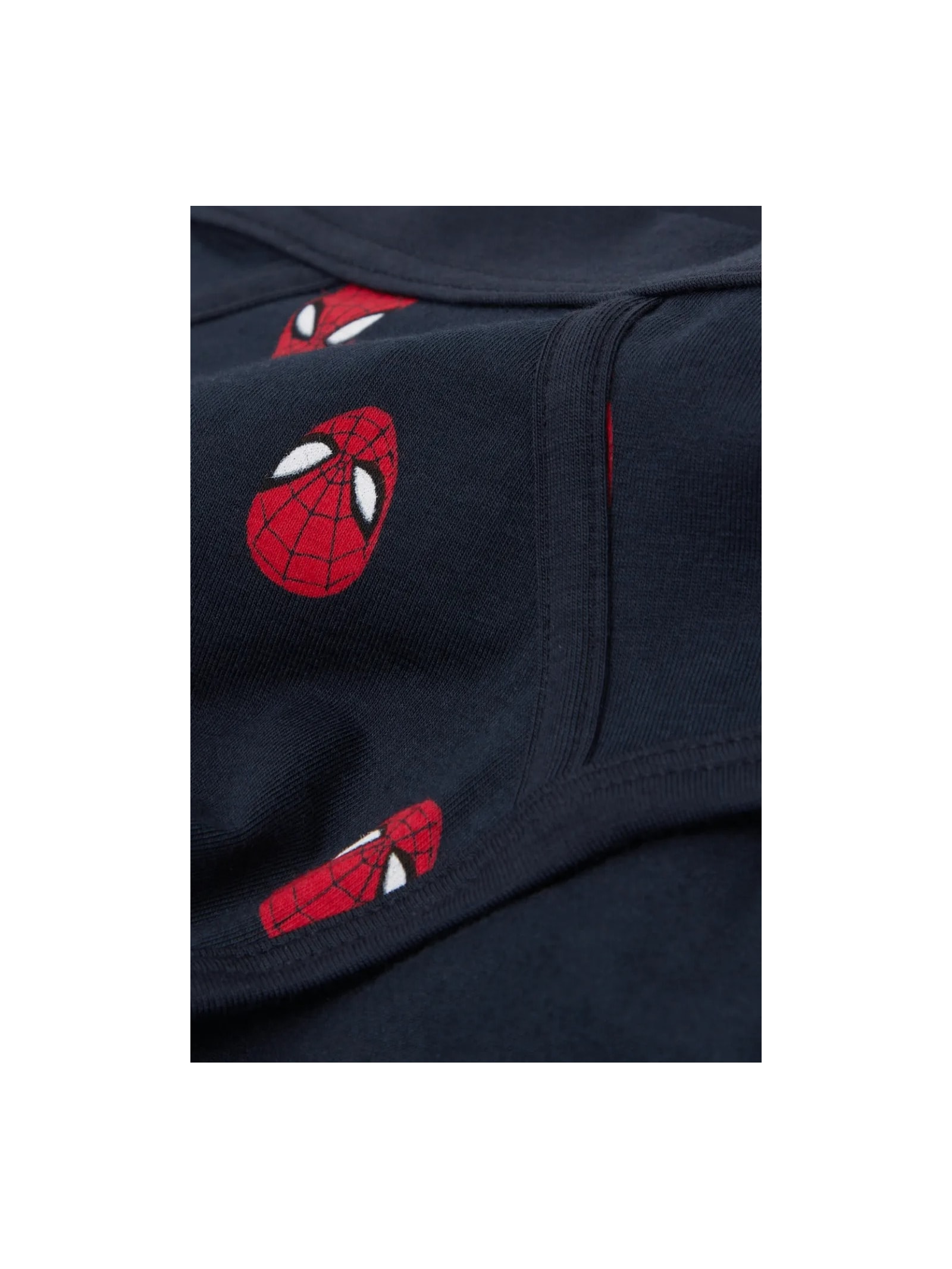 Cueca Slip Com Estampa Marvel Homem-Aranha Em Algodão Supima Azul Intimissimi