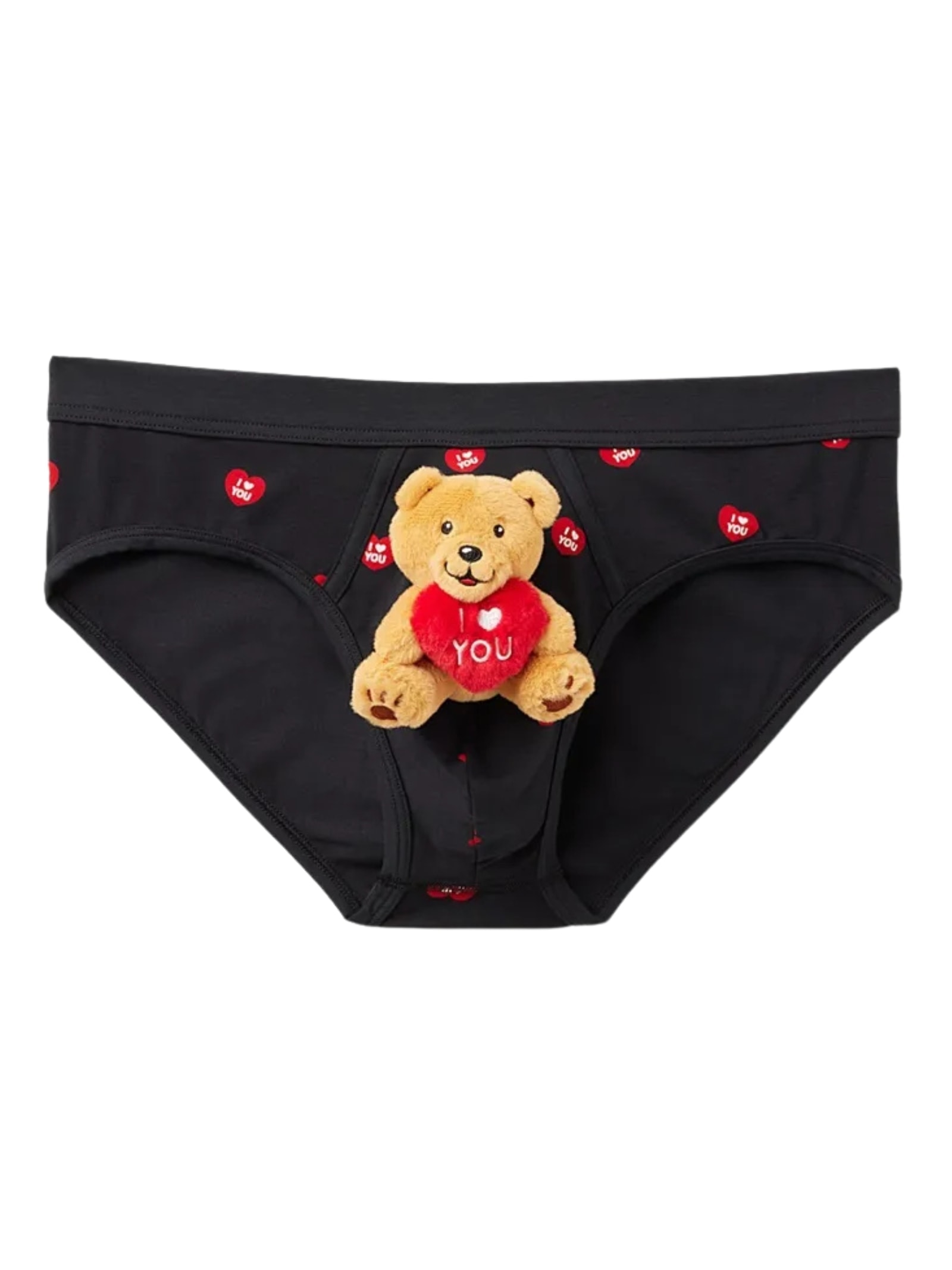 Cueca Slip Com Pelúcia De Ursinho Em Algodão Supima Azul Intimissimi