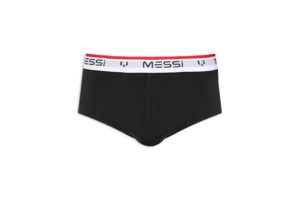 Cueca Slip Cotton - Preto