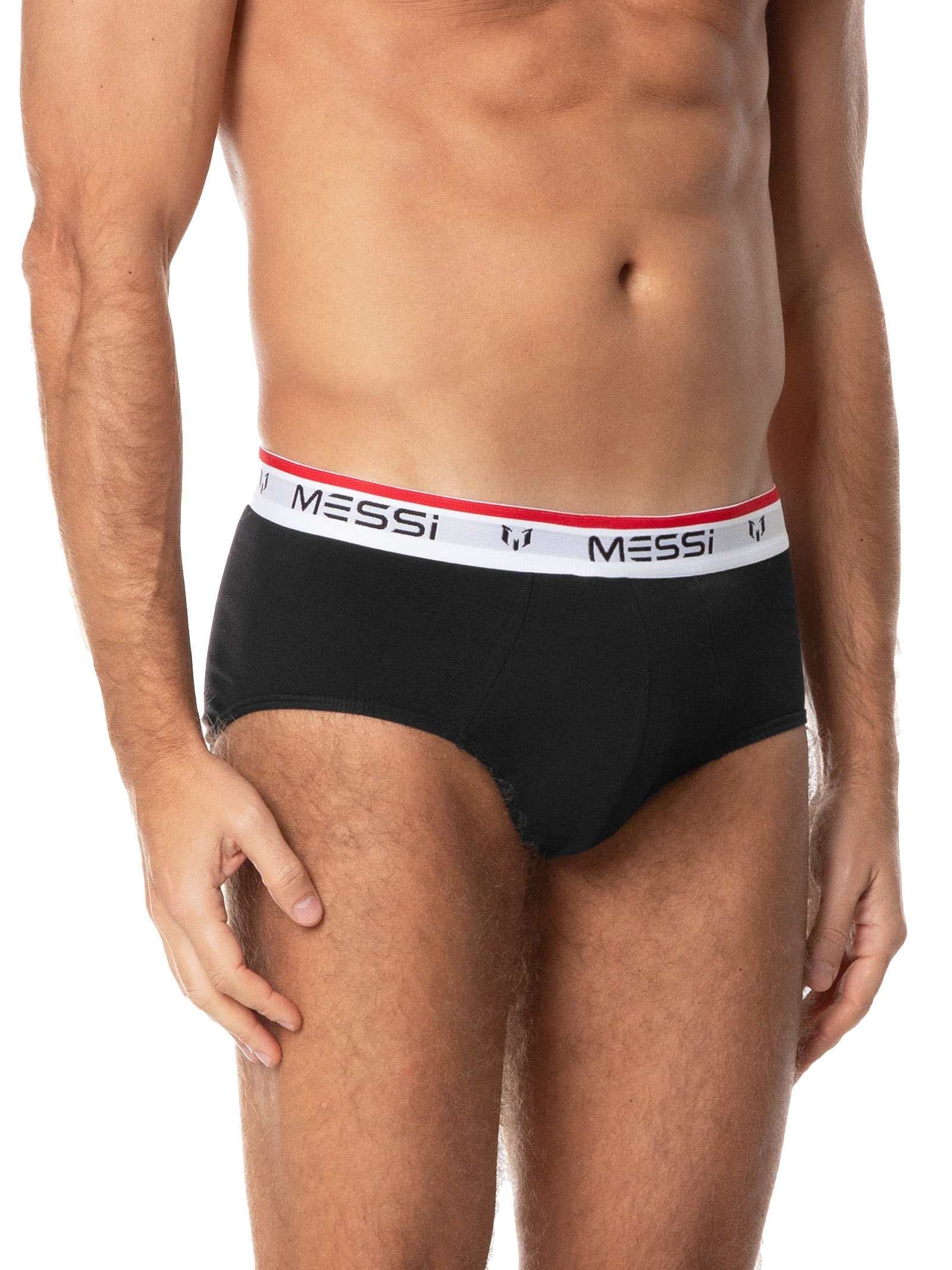 Cueca Slip Cotton Preto Casa Das Cuecas