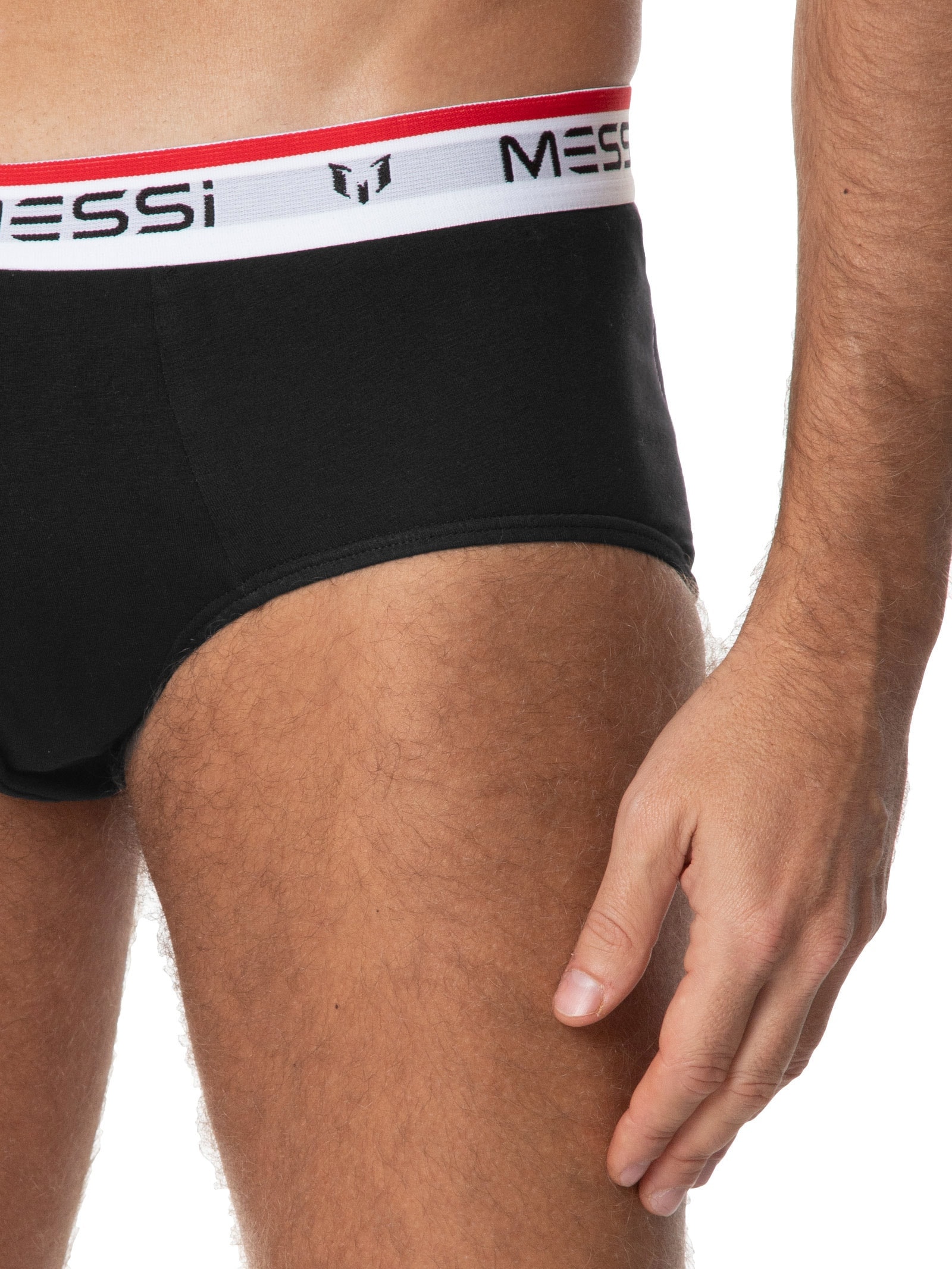 Cueca Slip Cotton Preto Casa Das Cuecas