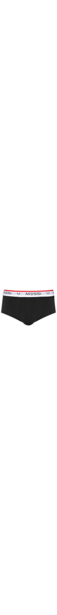 Cueca Slip Cotton - Preto