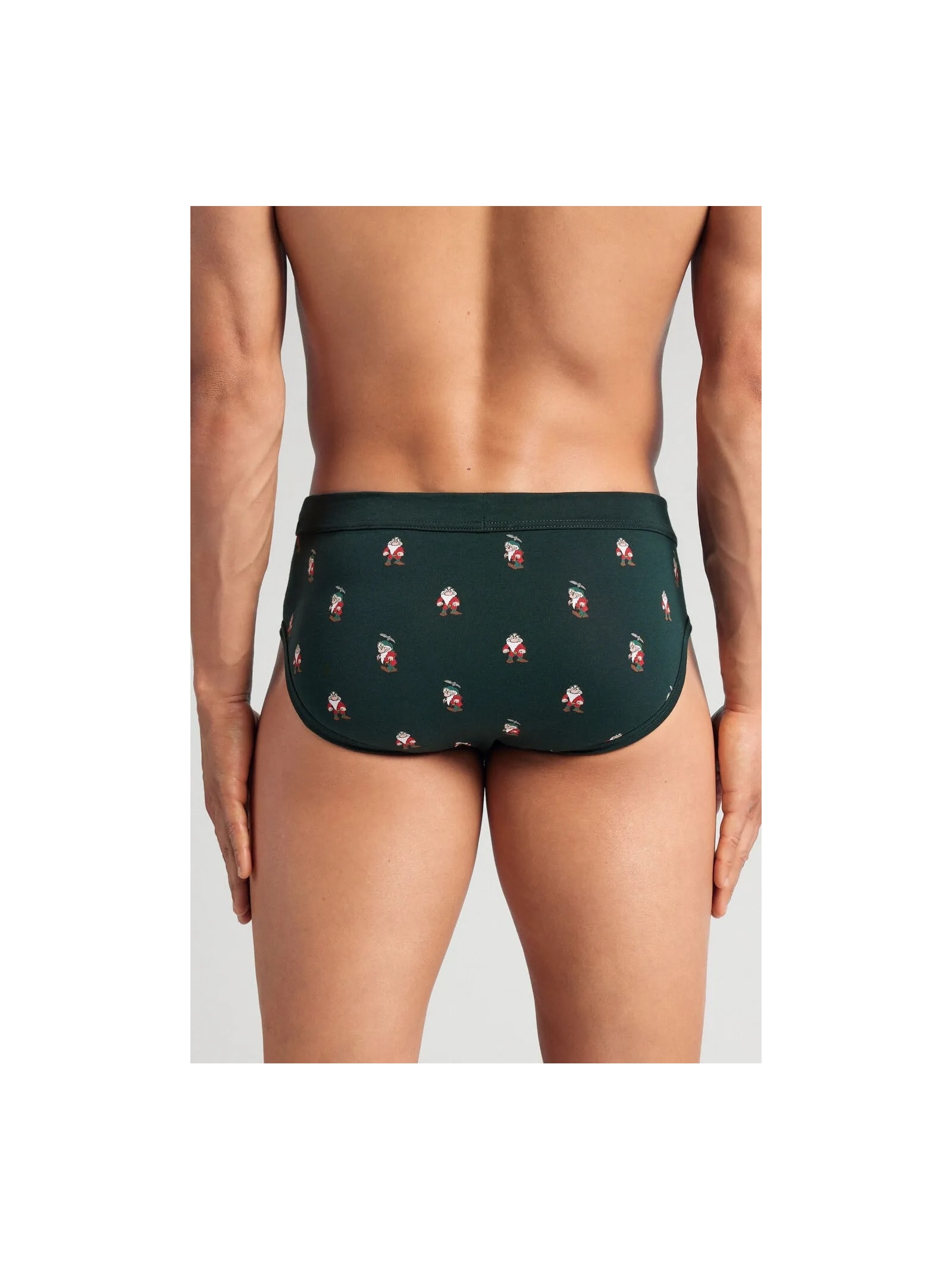 Cueca Slip Disney Zangado Em Algodão Supima Verde Intimissimi