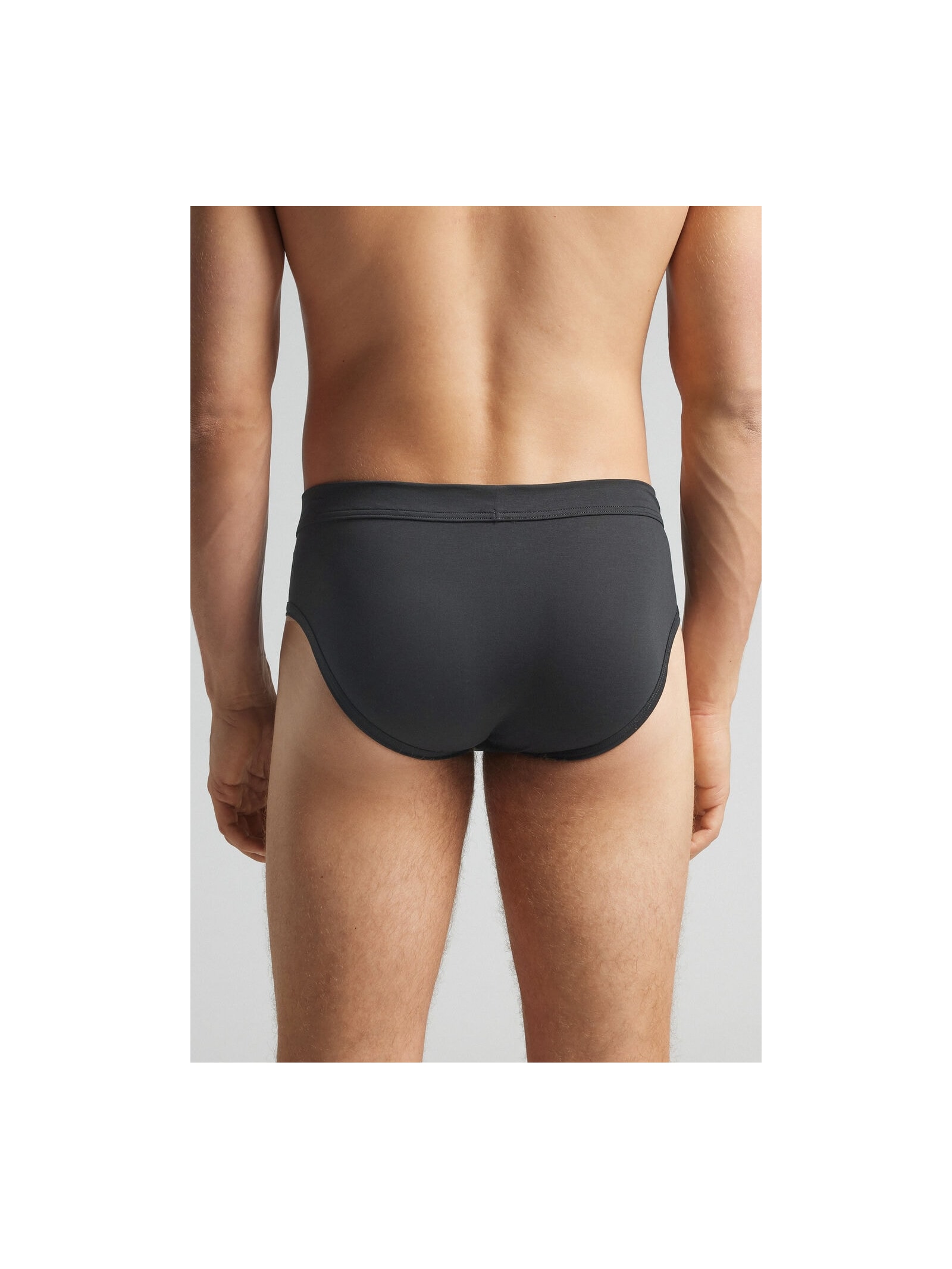 Cueca Slip Em Algodão Premium Cinza Intimissimi