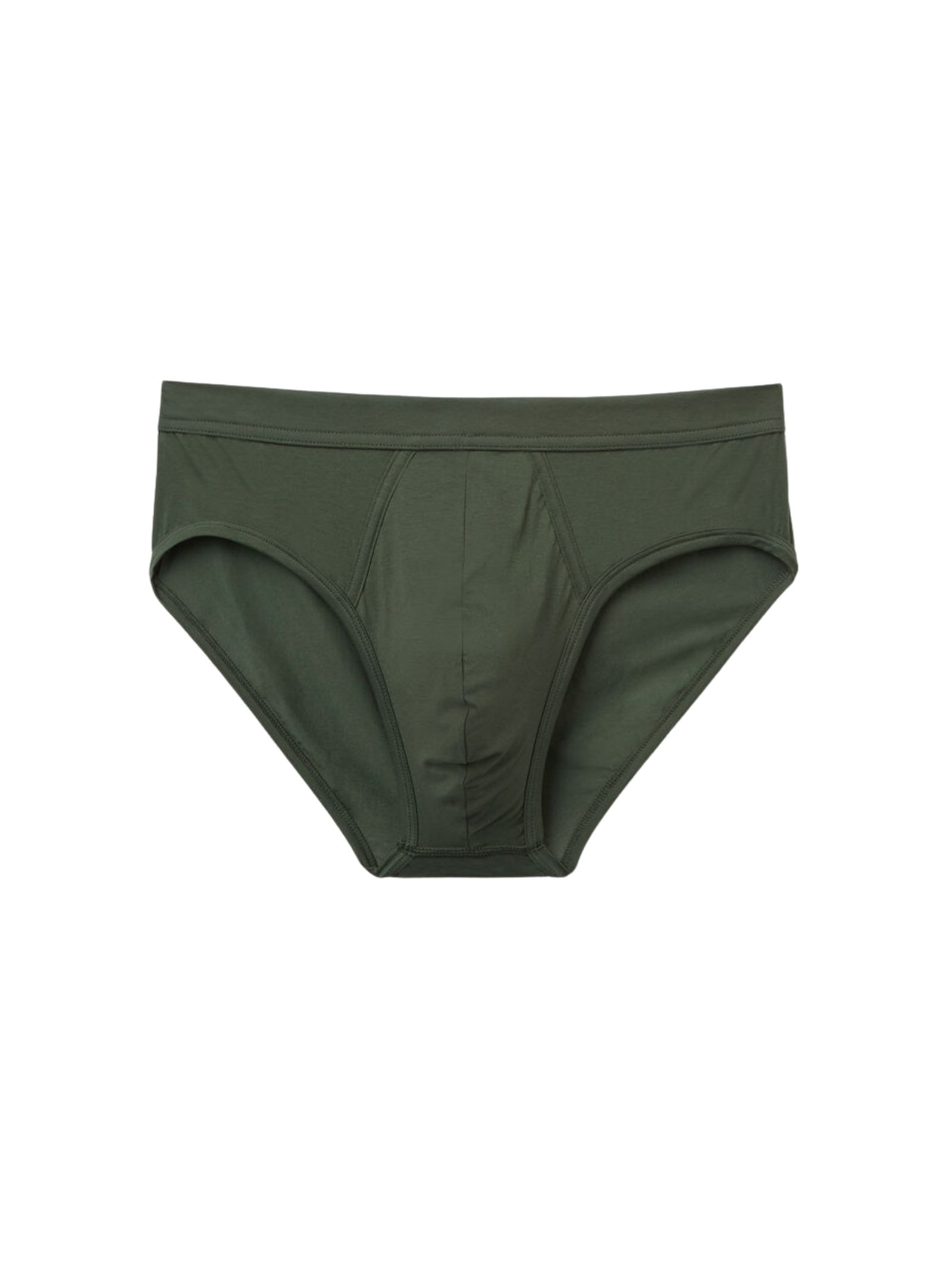Cueca Slip Em Algodão Premium Verde Intimissimi