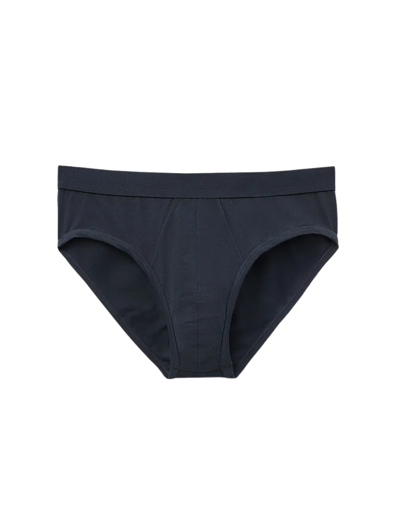 Cueca Slip Em Algodão Supima Com Elástico Visível Azul Intimissimi