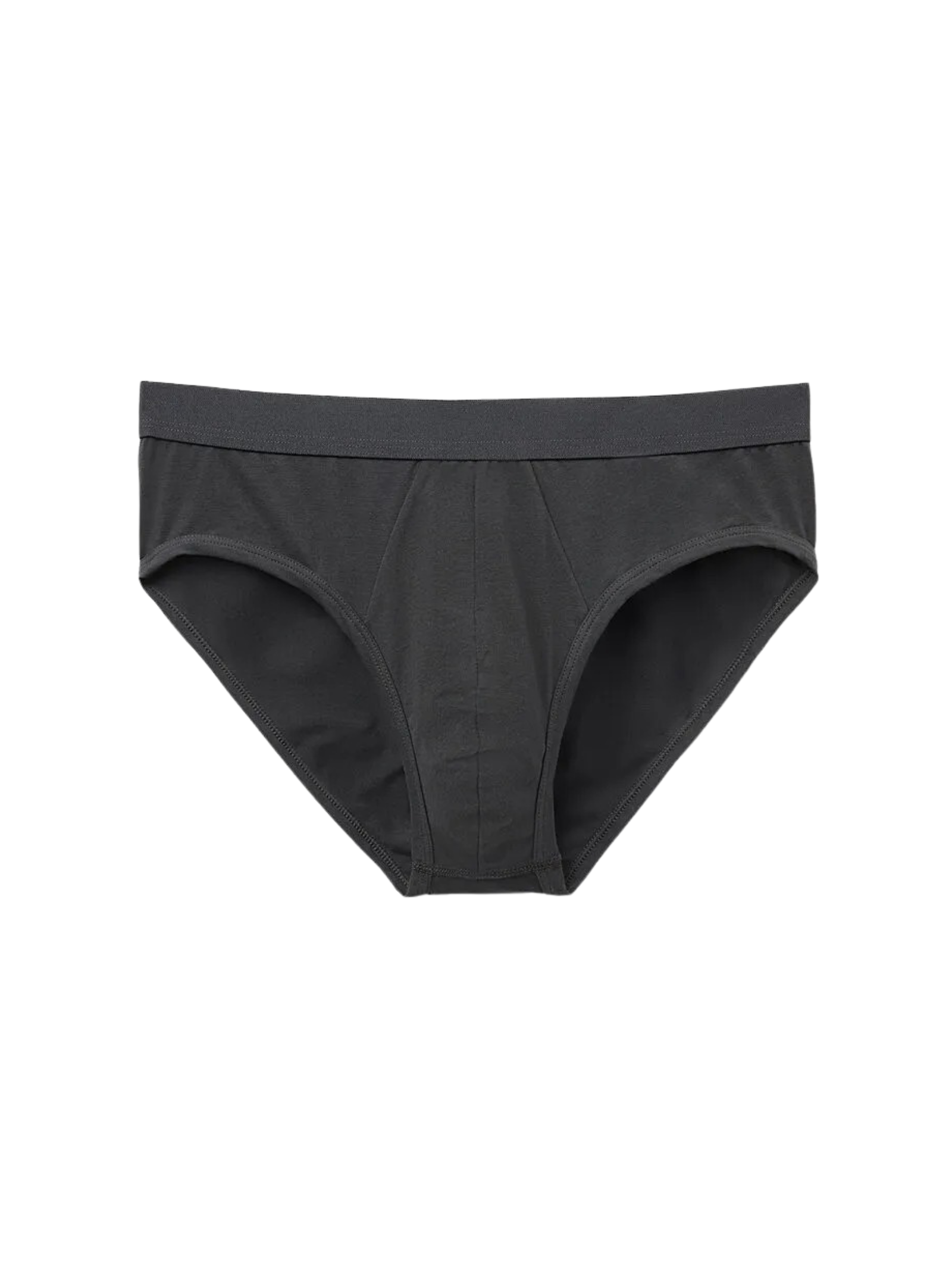 Cueca Slip Em Algodão Supima Com Elástico Visível Cinza Intimissimi