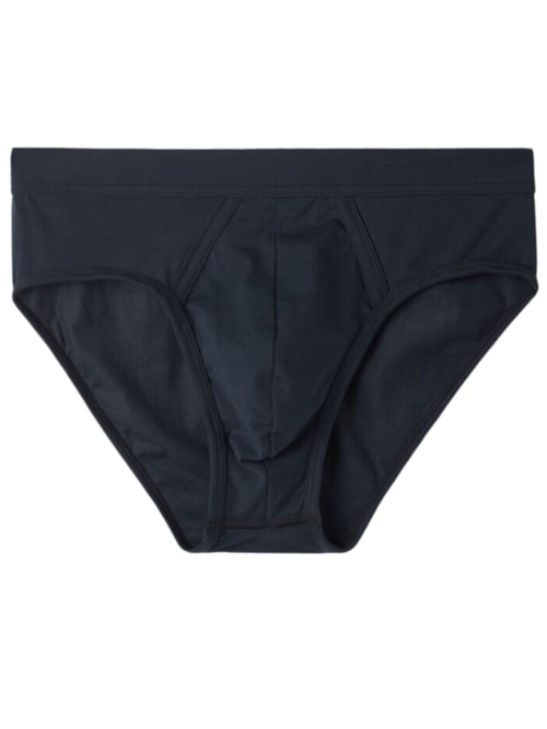 Cueca Slip Em Algodão Supima Natural Fresh – Azul
