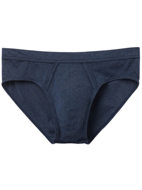 Cueca Slip Em Algodão Supima Natural Fresh – Azul