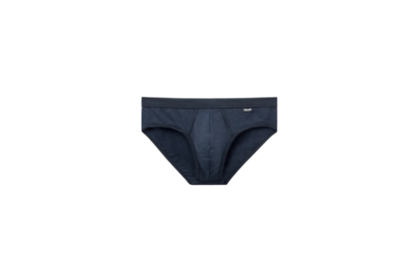 Cueca Slip Mil Listras Em Algodão Supima - Azul