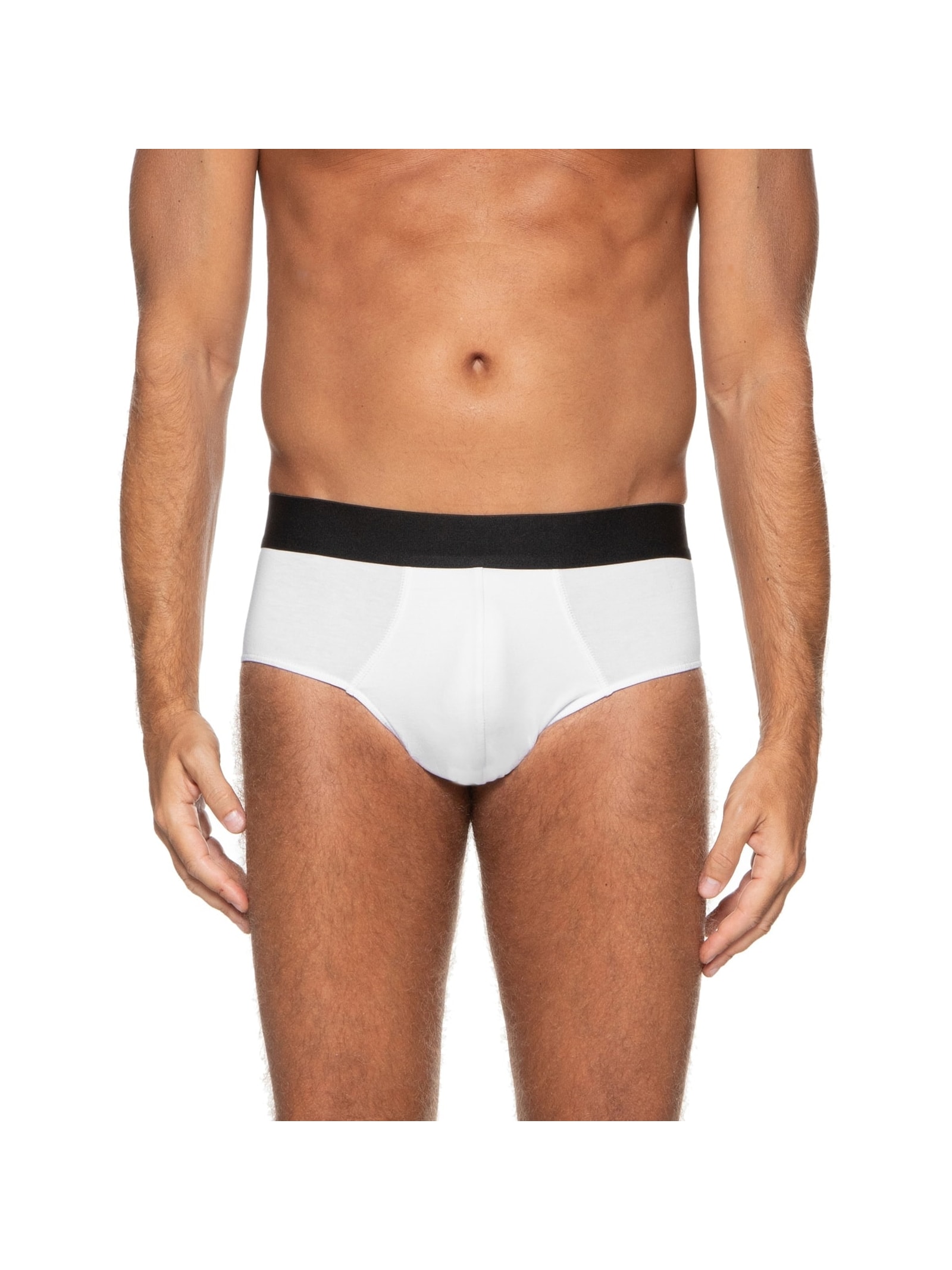Cueca Slip Pima Branco '2 Essential