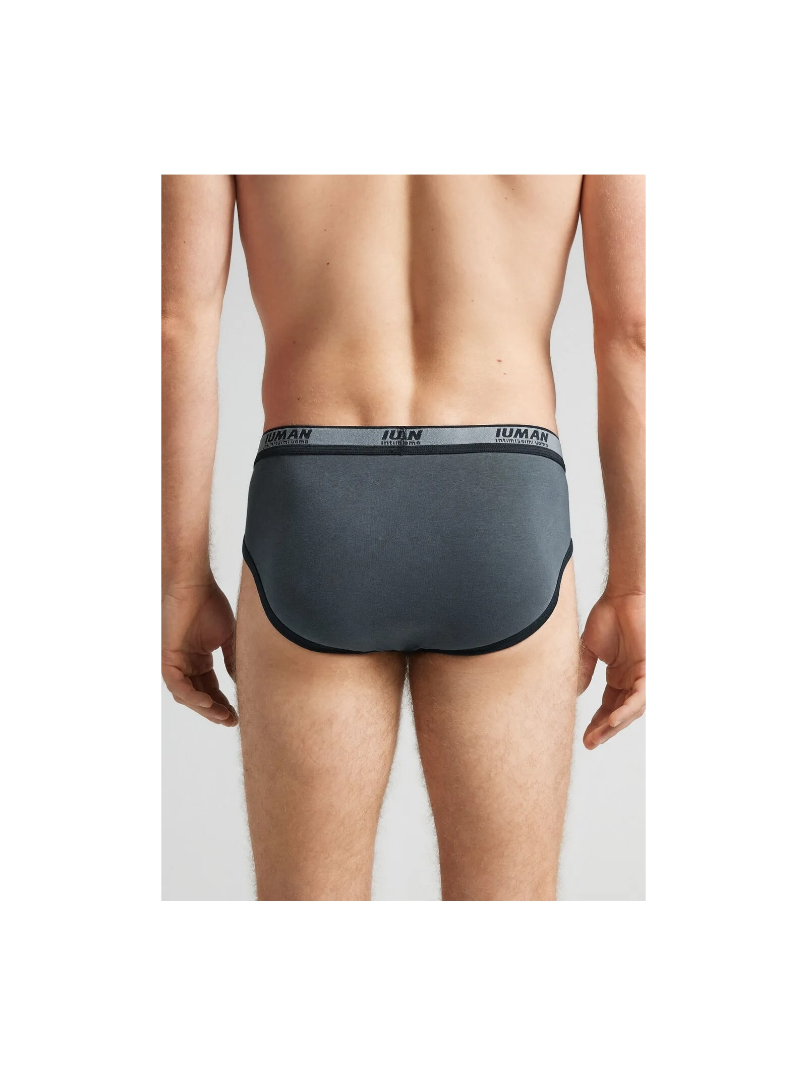 Cueca Slip Washed Collection Em Algodão Supima Azul Intimissimi