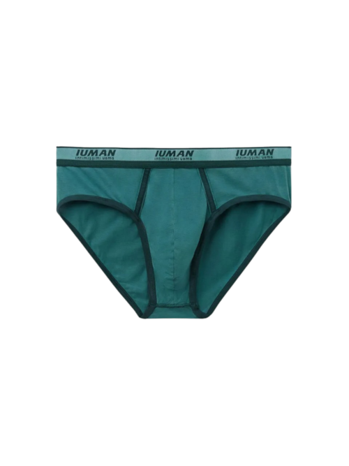 Cueca Slip Washed Collection Em Algodão Supima – Verde