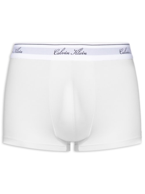 Cueca Trunk Algodão Icon Script – Branco