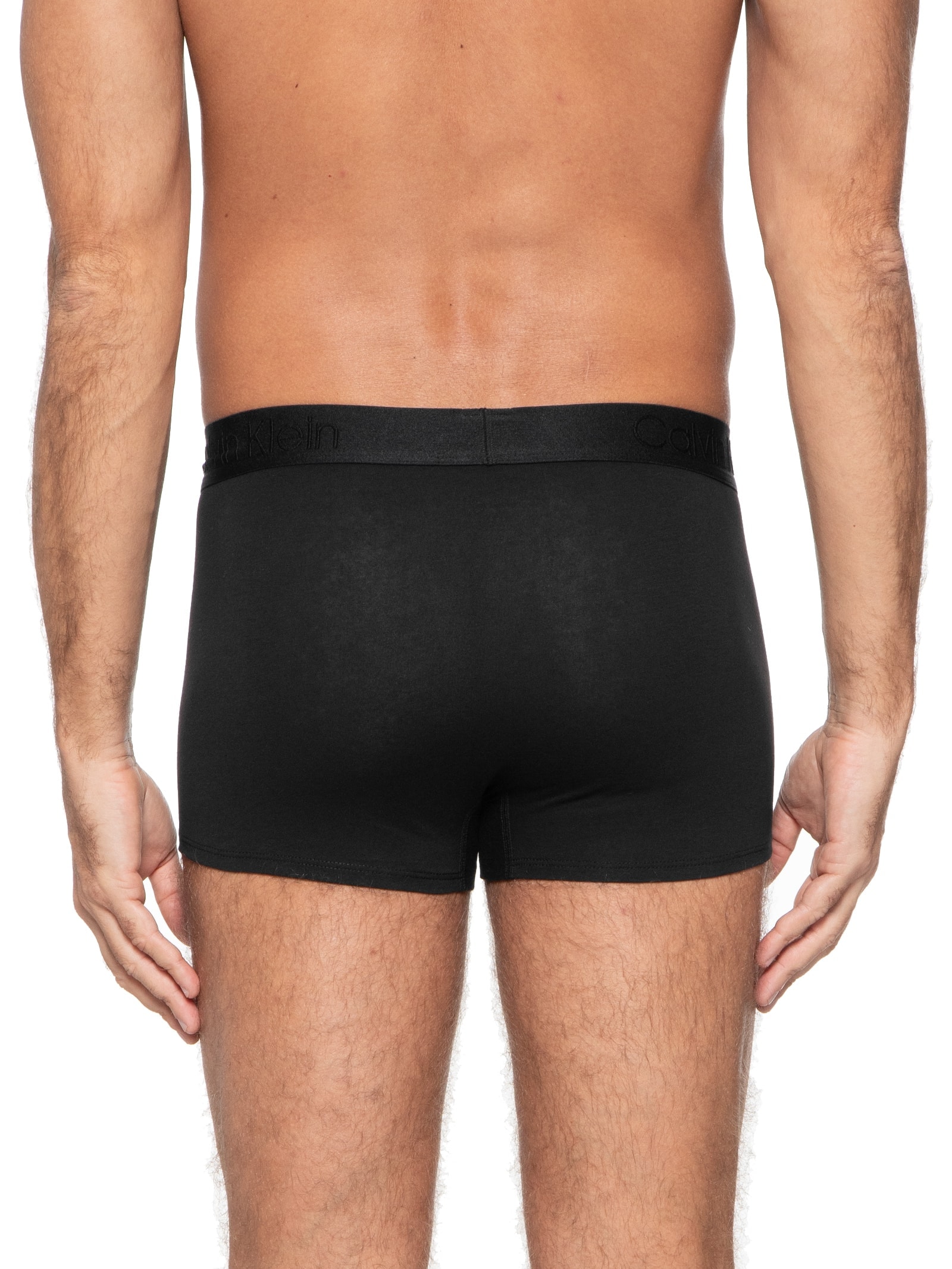 Cueca Trunk Cotton Pure Preto Calvin Klein Underwear