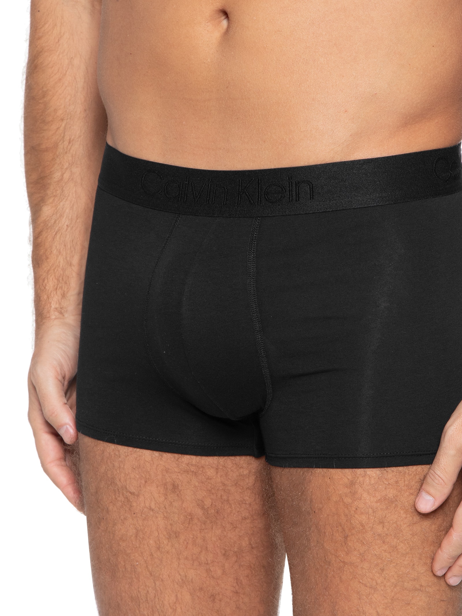 Cueca Trunk Cotton Pure Preto Calvin Klein Underwear
